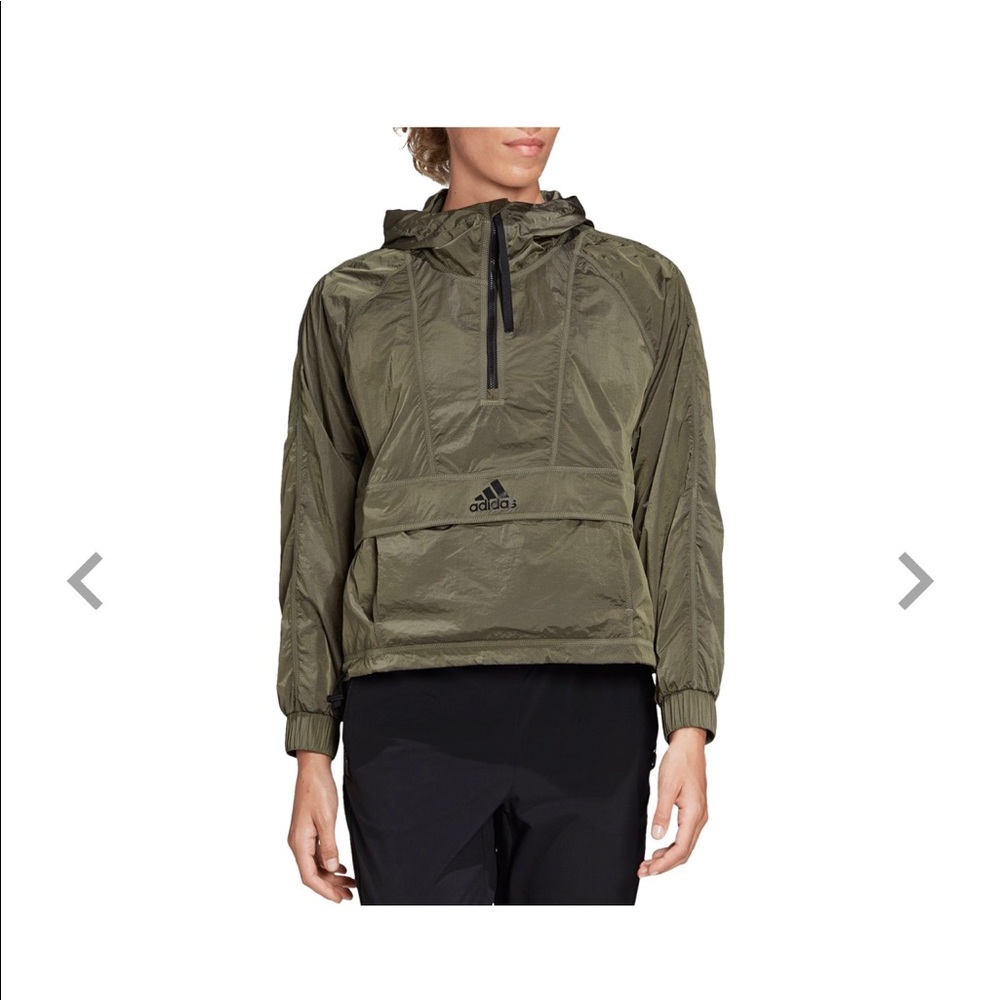 Adidas Women’s Cropped Wind Ready Pullover